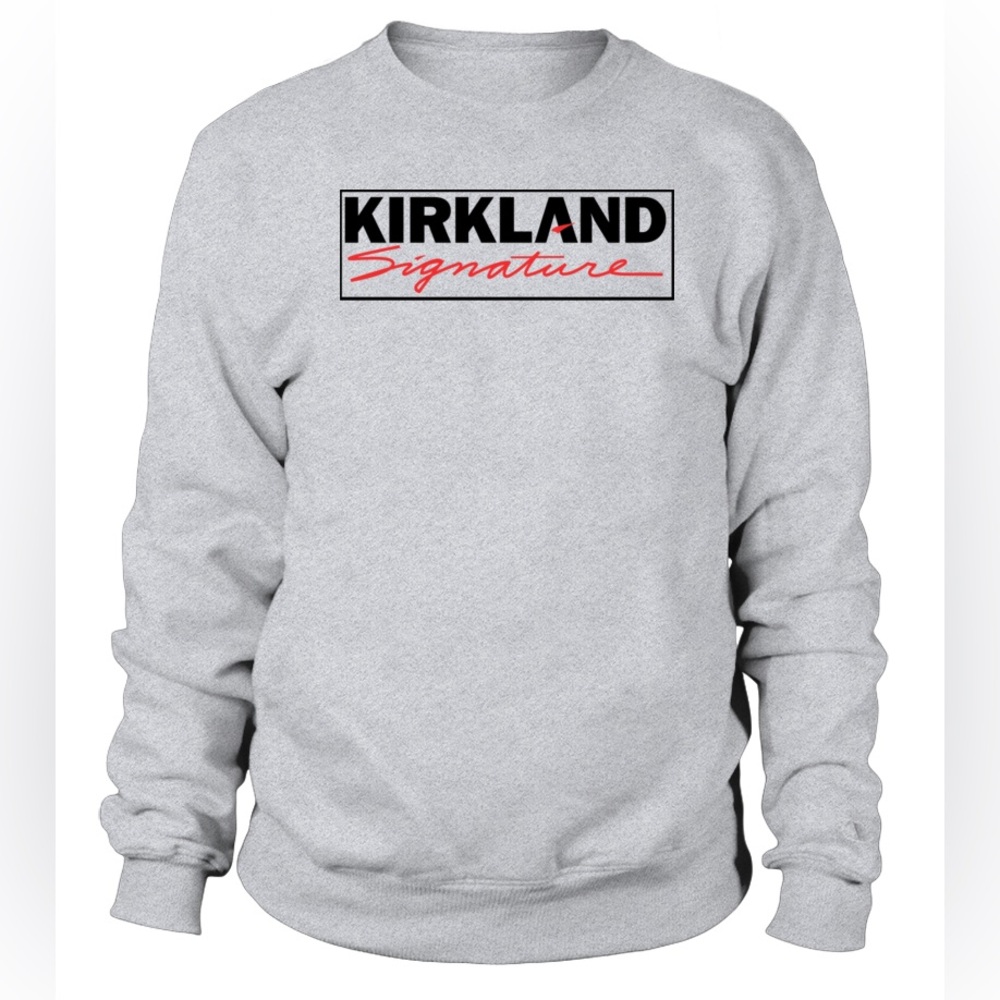 Kirkland Signature Gray Crewneck Sweater
